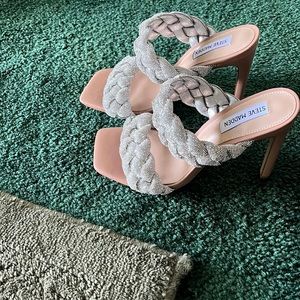Steve Madden rhinestone shoes